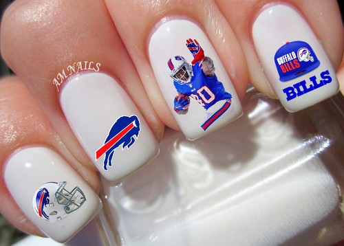 Buffalo bills nail - nail, art