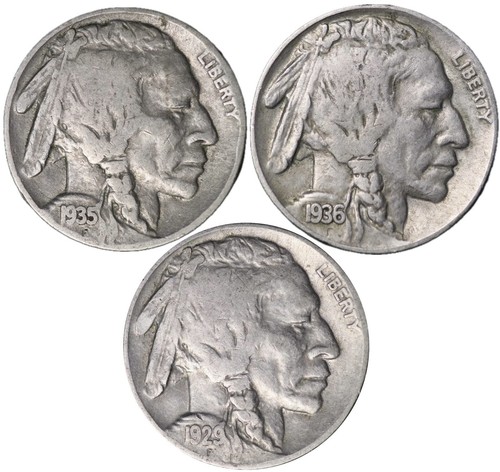 Buffalo indian head - buffalo, lot