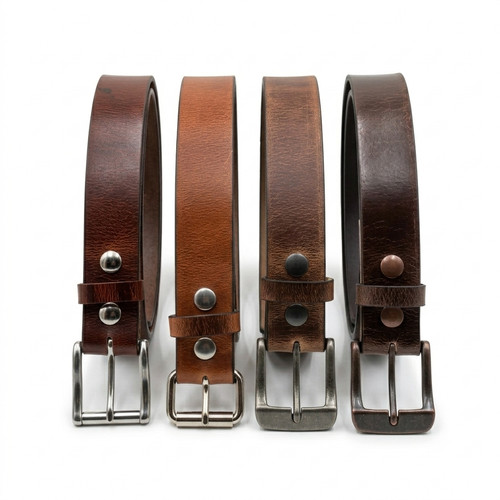 Men genuine buffalo - men's, leather
